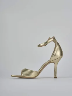 Clearance Sandali tacco 9cm pelle Donna Sandali Tacco Alto