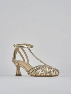 Best Sandali tacco 5cm pelle Donna Sandali Tacco Alto