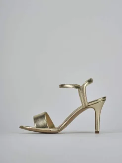 New Sandali tacco 7cm pelle Donna Sandali Tacco Alto