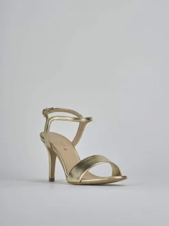 New Sandali tacco 7cm pelle Donna Sandali Tacco Alto