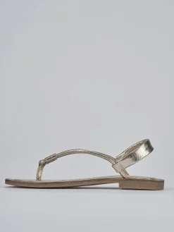 New Sandali tacco 1cm pelle Donna Sandali Tacco Basso