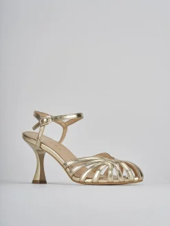 Outlet Sandali tacco 6cm pelle Donna Sandali Tacco Alto