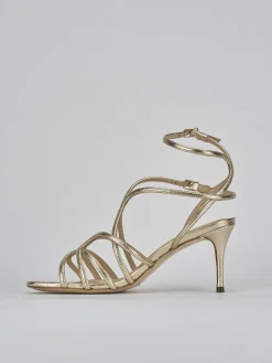 New Sandali tacco 7cm pelle Donna Sandali Tacco Alto