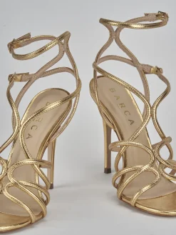 Best Sandali tacco 10cm pelle Donna Sandali Tacco Alto