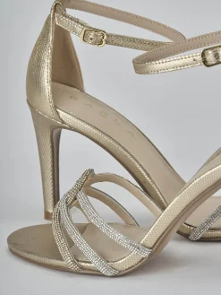 Sale Sandali tacco 8cm pelle Donna Sandali Tacco Alto