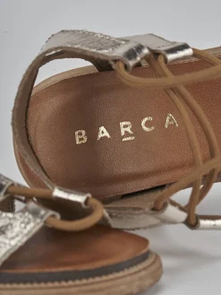 Best Sandali tacco 1cm pelle Donna Sandali Tacco Basso