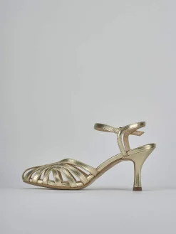 Sale Sandali tacco 6cm pelle Donna Sandali Tacco Alto