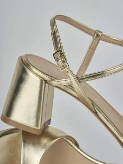 Sale Sandali tacco 9cm pelle Donna Sandali Tacco Alto