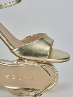 Sale Sandali tacco 9cm pelle Donna Sandali Tacco Alto