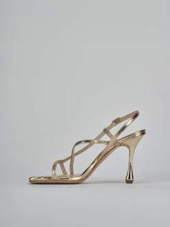 Sale Sandali tacco 10cm pelle Donna Sandali Tacco Alto