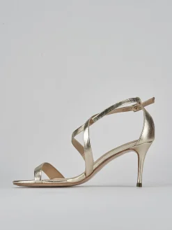 New Sandali tacco 7cm pelle Donna Sandali Tacco Alto