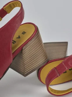 Sandali tacco 6cm pelle Donna Sandali Tacco Alto