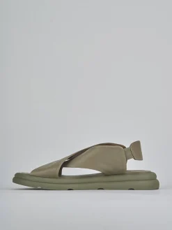 Sale Sandali tacco 3cm pelle Donna Sandali Tacco Basso