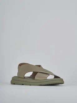 Sale Sandali tacco 3cm pelle Donna Sandali Tacco Basso