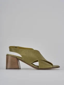 Discount Sandali tacco 5cm pelle Donna Sandali Tacco Alto