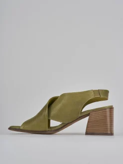 Discount Sandali tacco 5cm pelle Donna Sandali Tacco Alto