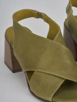 Discount Sandali tacco 5cm pelle Donna Sandali Tacco Alto