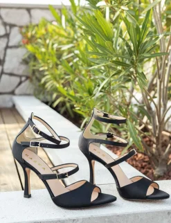 Best Sandali tacco 9cm raso Donna Sandali Tacco Alto