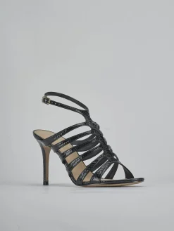 Outlet Sandali tacco 9cm vernice Donna Sandali Tacco Alto