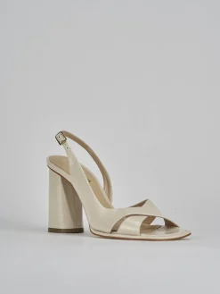 New Sandali tacco 9cm vernice Donna Sandali Tacco Alto