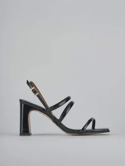 Hot Sandali tacco 8cm vernice Donna Sandali Tacco Alto