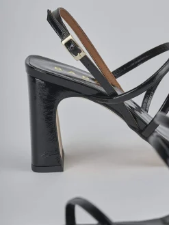 Hot Sandali tacco 8cm vernice Donna Sandali Tacco Alto