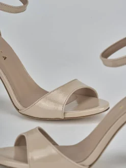 Sale Sandali tacco 9cm vernice Donna Sandali Tacco Alto