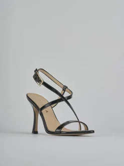 Discount Sandali tacco 9cm vernice Donna Sandali Tacco Alto