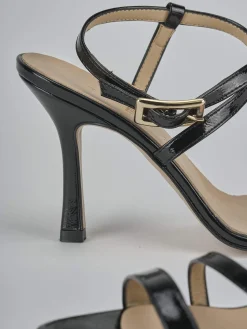 Discount Sandali tacco 9cm vernice Donna Sandali Tacco Alto