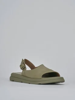 Outlet Sandali zeppa tacco 3cm pelle Donna Sandali Zeppa