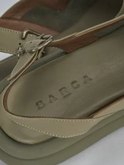 Outlet Sandali zeppa tacco 3cm pelle Donna Sandali Zeppa