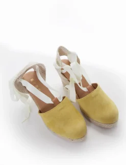 Clearance sandalo espadrilas zeppa 8 cm Donna Espadrillas