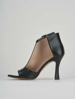 New Sandalo tacco 8 cm pelle Donna Sandali Tacco Alto