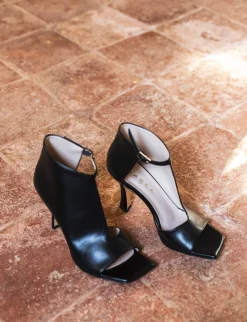 New Sandalo tacco 8 cm pelle Donna Sandali Tacco Alto