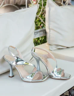 Best Sandalo tacco 9 cm pelle Donna Sandali Tacco Alto