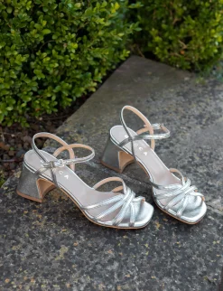 Online Sandalo tacco 6 cm pelle Donna Sandali Tacco Alto