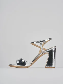 Sale Sandalo tacco 7 cm pelle Donna Sandali Tacco Alto