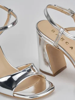 Sale Sandalo tacco 7 cm pelle Donna Sandali Tacco Alto