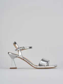 Discount Sandalo tacco 7 cm pelle Donna Sandali Tacco Alto