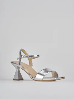 Discount Sandalo tacco 7 cm pelle Donna Sandali Tacco Alto