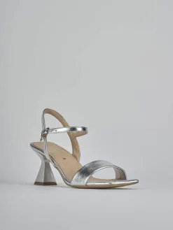 Outlet Sandalo tacco 7 cm pelle Donna Sandali Tacco Alto