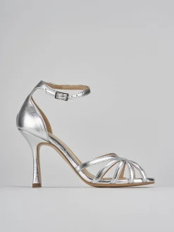 Hot Sandalo tacco 9 cm pelle Donna Sandali Tacco Alto