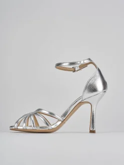 Hot Sandalo tacco 9 cm pelle Donna Sandali Tacco Alto