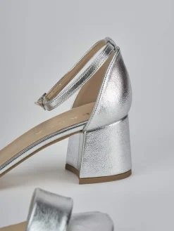 Clearance Sandalo tacco 6 cm pelle Donna Sandali Tacco Alto