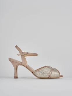 New Sandalo tacco 7 cm pelle Donna Sandali Tacco Alto