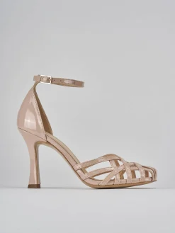 Outlet Sandalo tacco 9 cm vernice Donna Sandali Tacco Alto