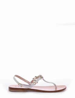 Hot sandalo tacco 1 cm Donna Sandali Tacco Basso