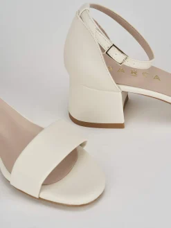 Clearance Sandalo tacco 5 cm pelle Donna Sandali Tacco Alto