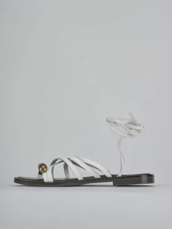 Best Sandalo tacco 1 cm pelle Donna Sandali Tacco Basso