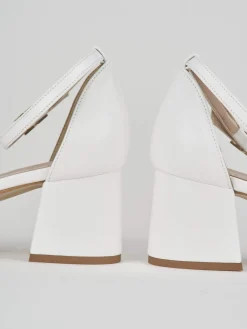 New Sandalo tacco 6 cm pelle Donna Sandali Tacco Alto